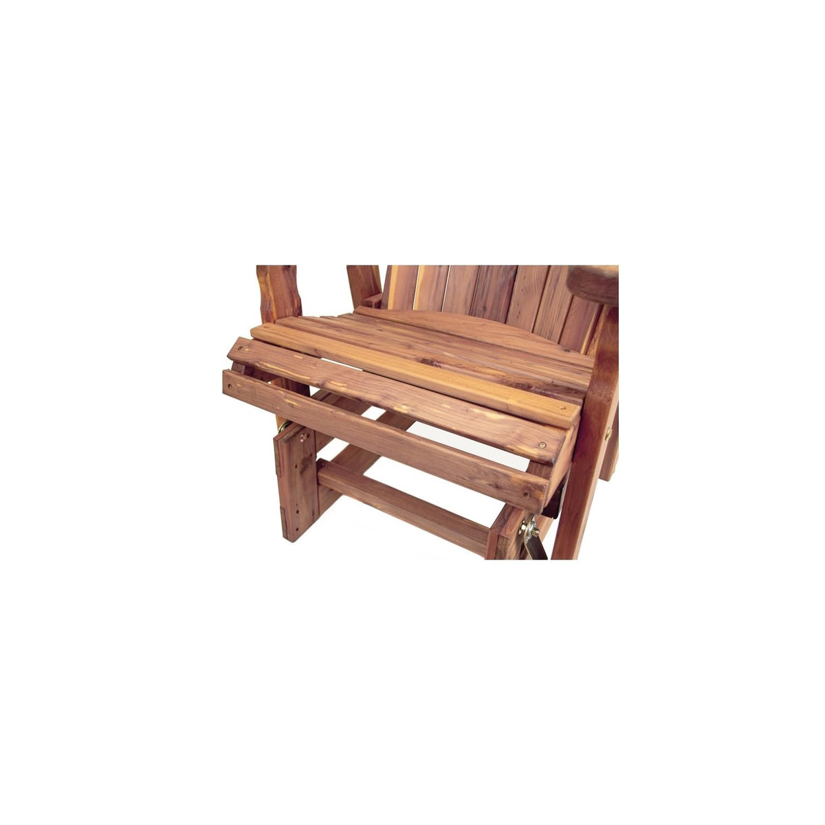 Cedar Fan-Back Outdoor Rocker W920376