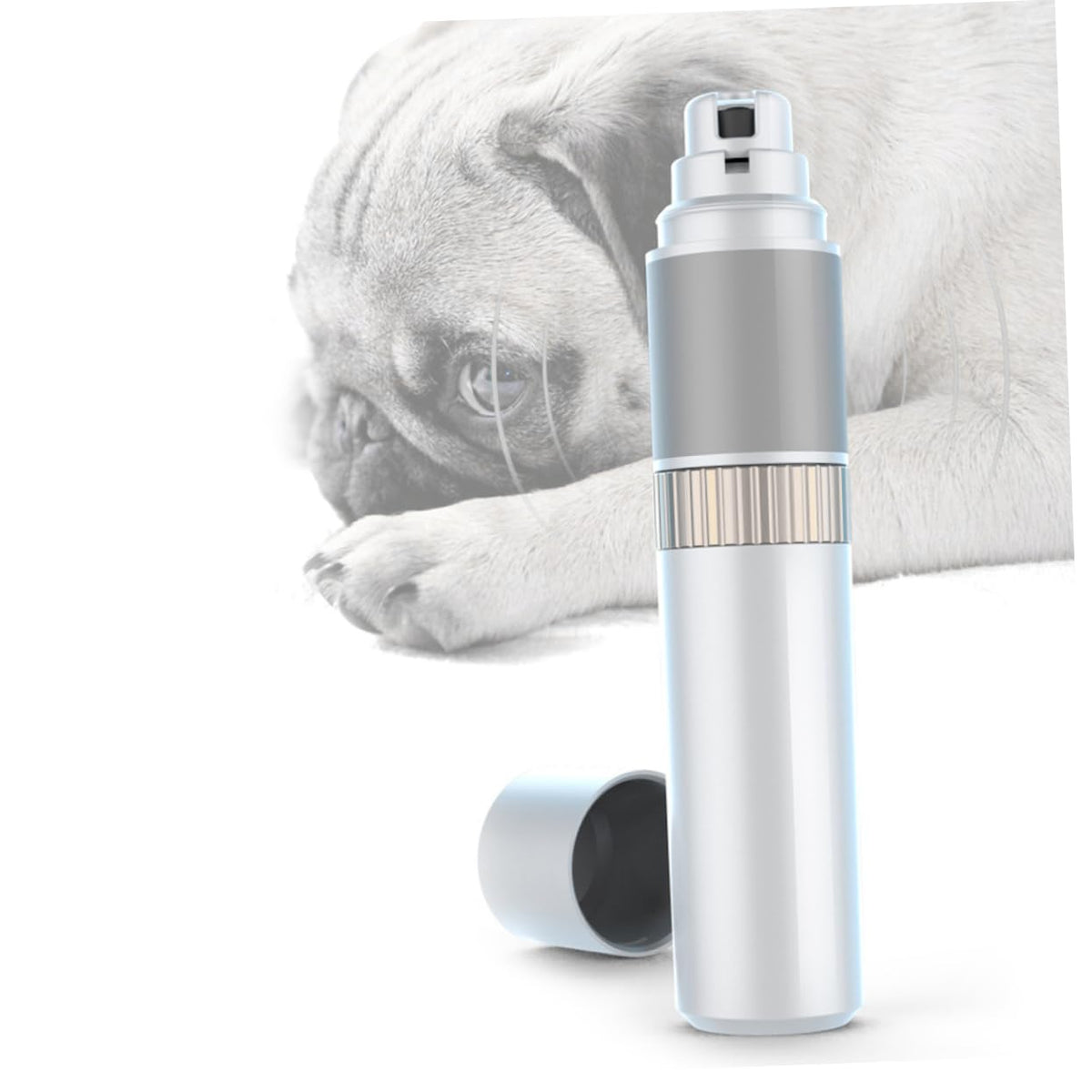 White Electric Pet Nail Grinder D537240