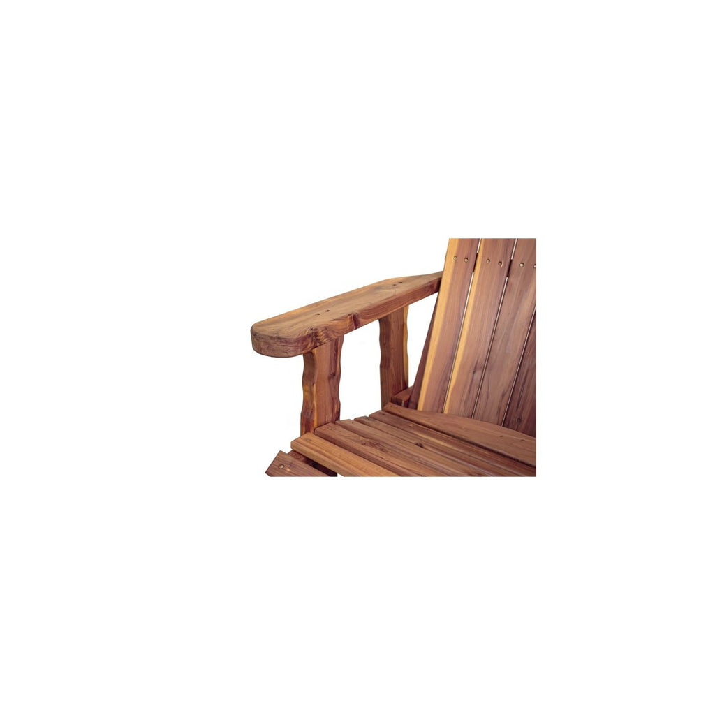 Cedar Fan-Back Outdoor Rocker W920376