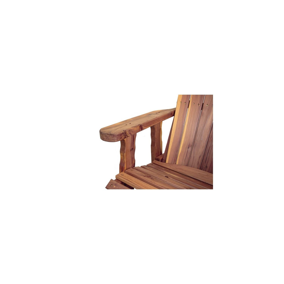 Cedar Fan-Back Outdoor Rocker W920376