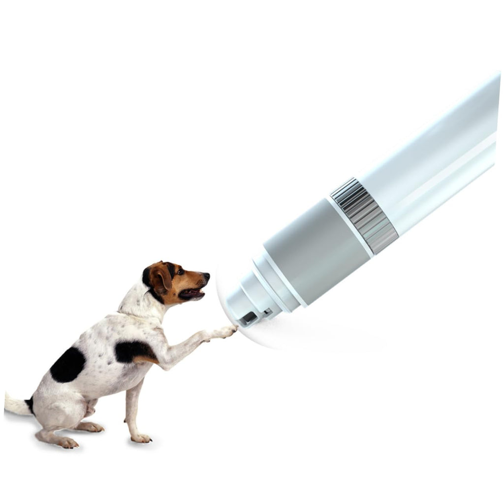 White Electric Pet Nail Grinder D537240