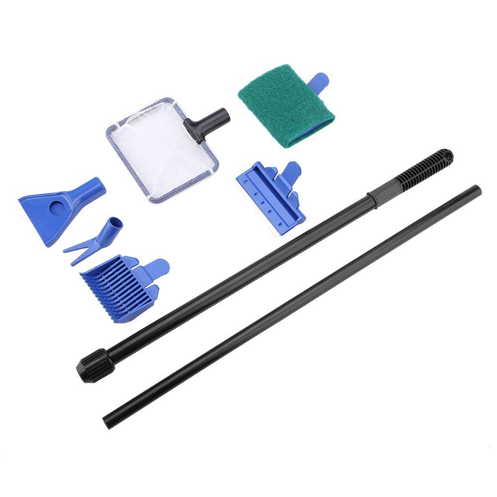 5 in 1 Retractable Aquarium Cleaning Kit with Extendable Handle I5589