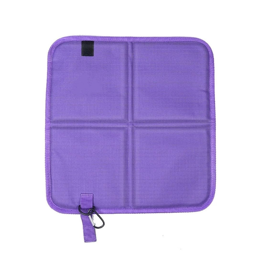 2 Pcs Waterproof Oxford Cloth Folding Seat Mat C307327