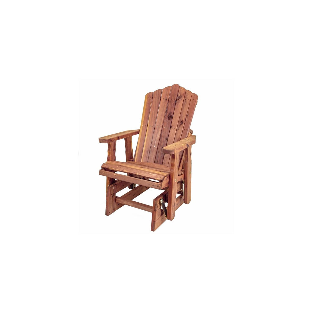 Cedar Fan-Back Outdoor Rocker W920376