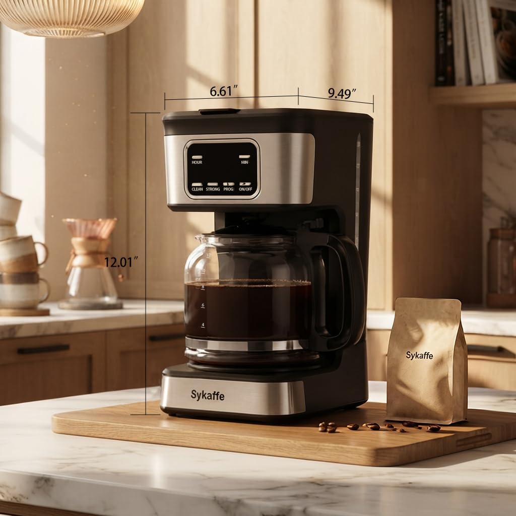 12 Cup Programmable Drip Coffee Maker E9135