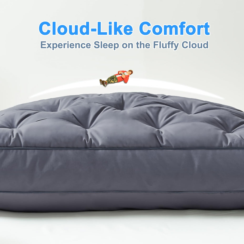 King Size Set of 2 Cotton Bed Pillow I331