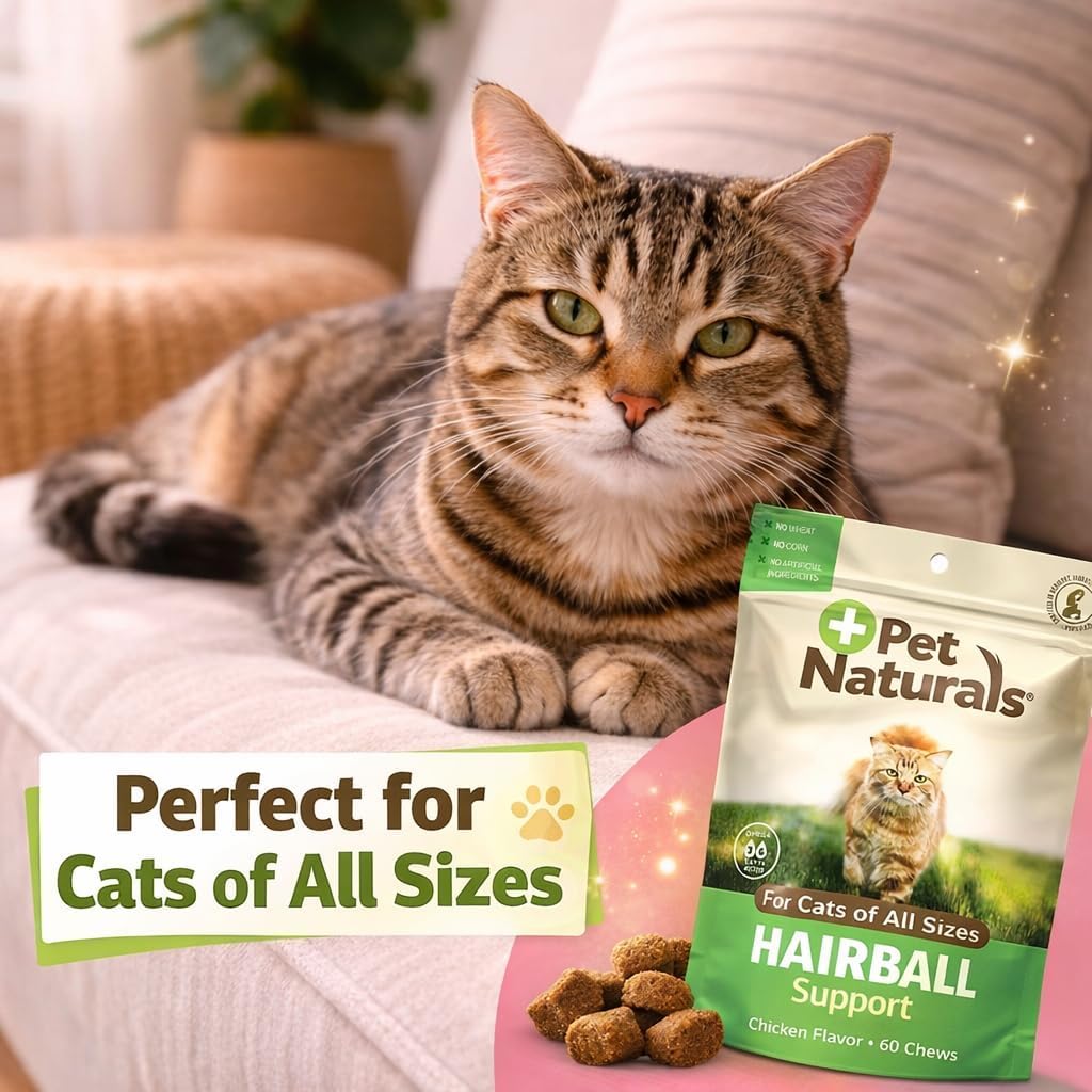 Chicken Liver Hairball Relief Soft Chews for Cats 30 Count U3545
