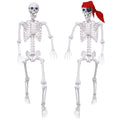 5.4Ft Posable Life Size Skeletons with Movable Joints T533613