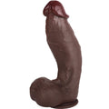 Black 12 Inch Silicone Dildo with Suction Cup I640147