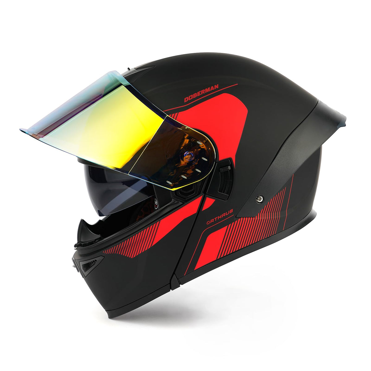 Modular Motorcycle Helmet with LED Lights P2503