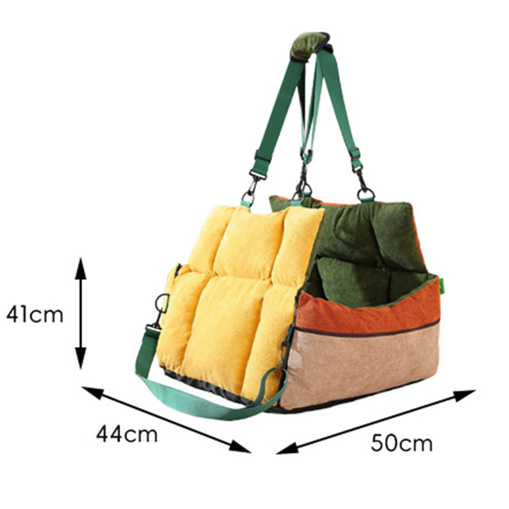 2-in-1 Elevated Dog Car Seat V131620