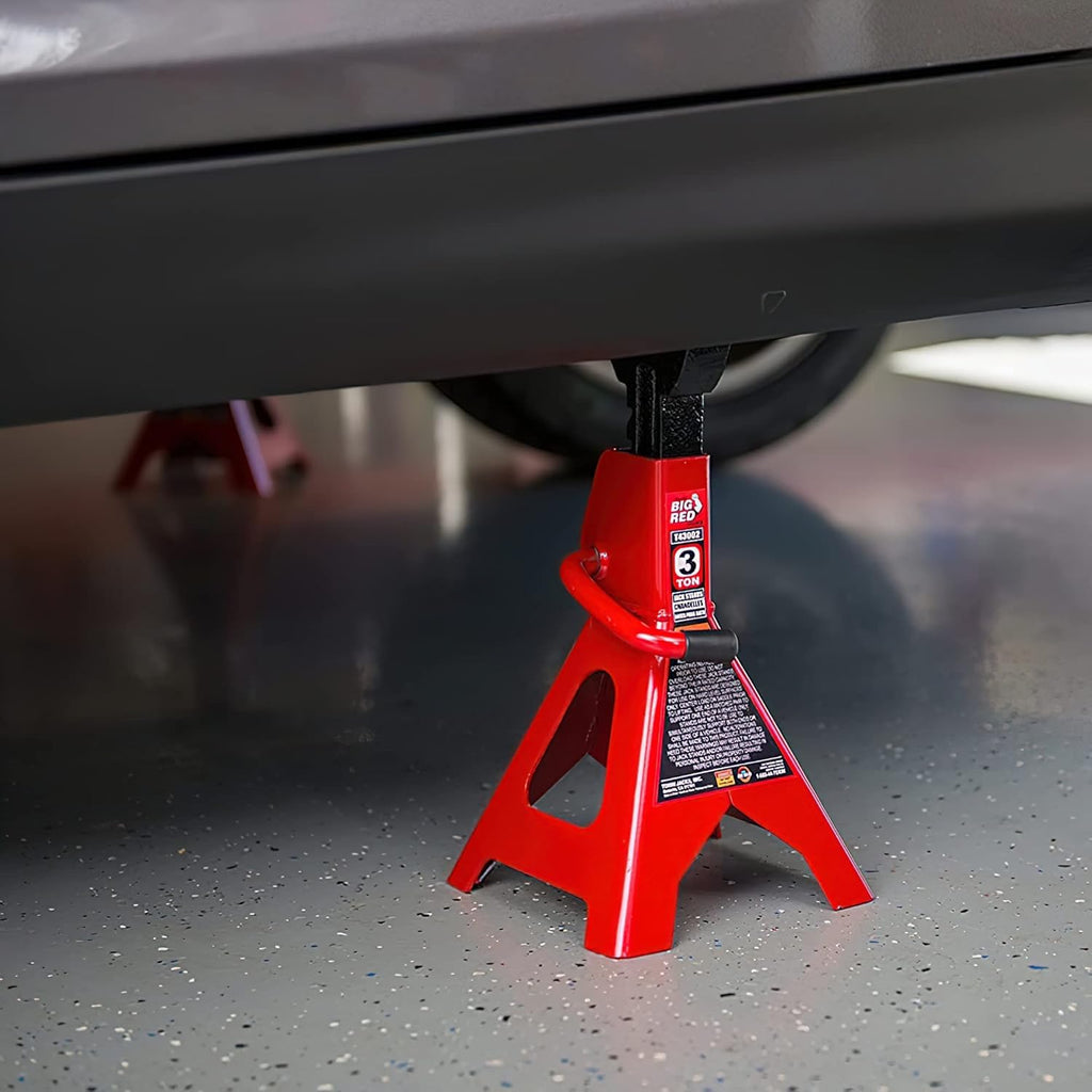 Heavy Duty Steel Jack Stands 3 Ton 1 Pair I784924