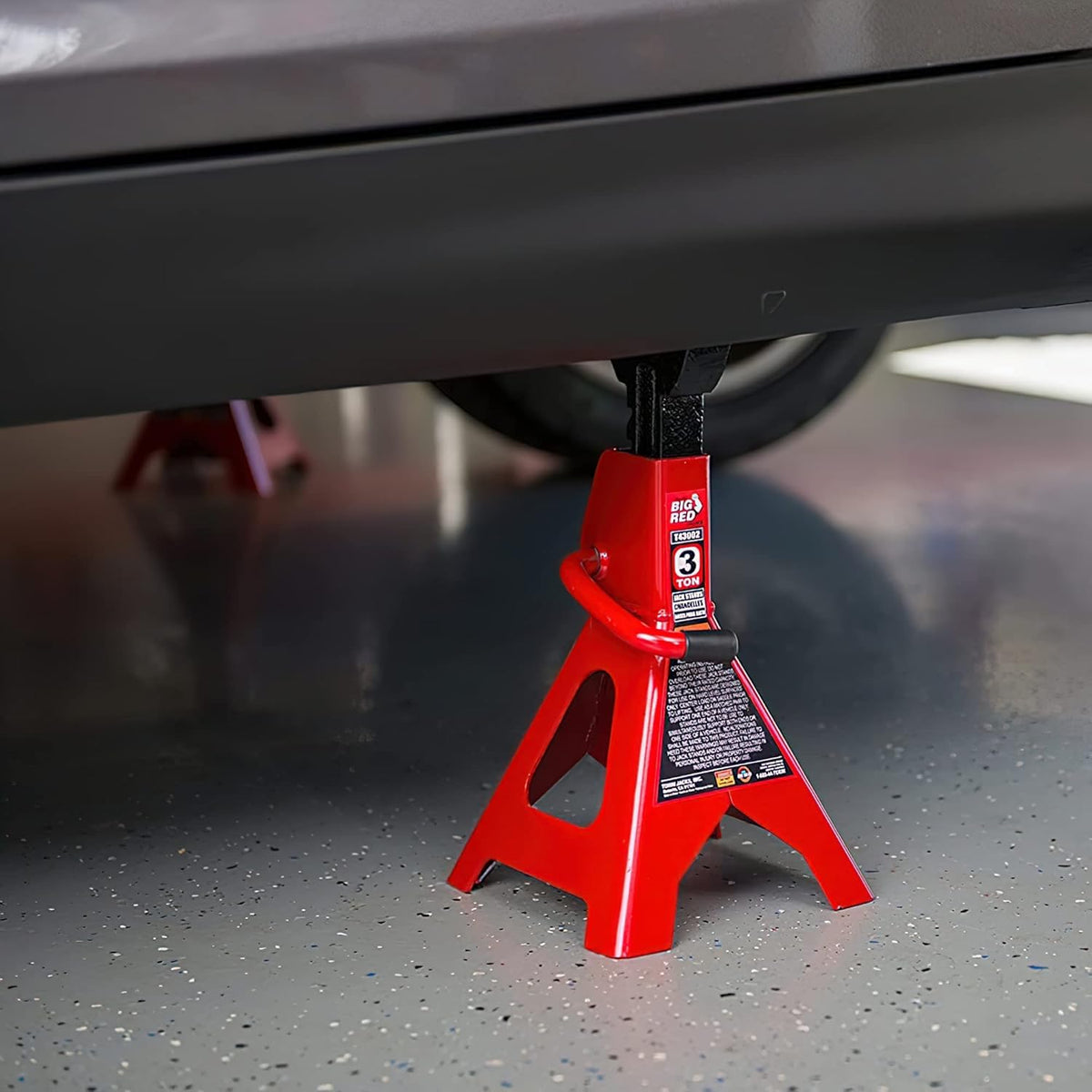 Heavy Duty Steel Jack Stands 3 Ton 1 Pair I784924