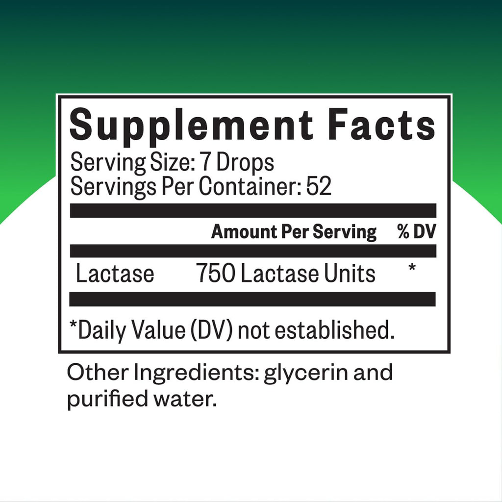 Lactase Drops 0.5 fl oz U2719