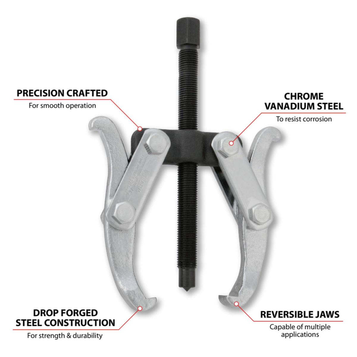 6 in. 2-Jaw Gear Puller B59581