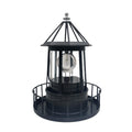 Solar Powered Lighthouse LED Rotating Waterproof Lawn Light J31315