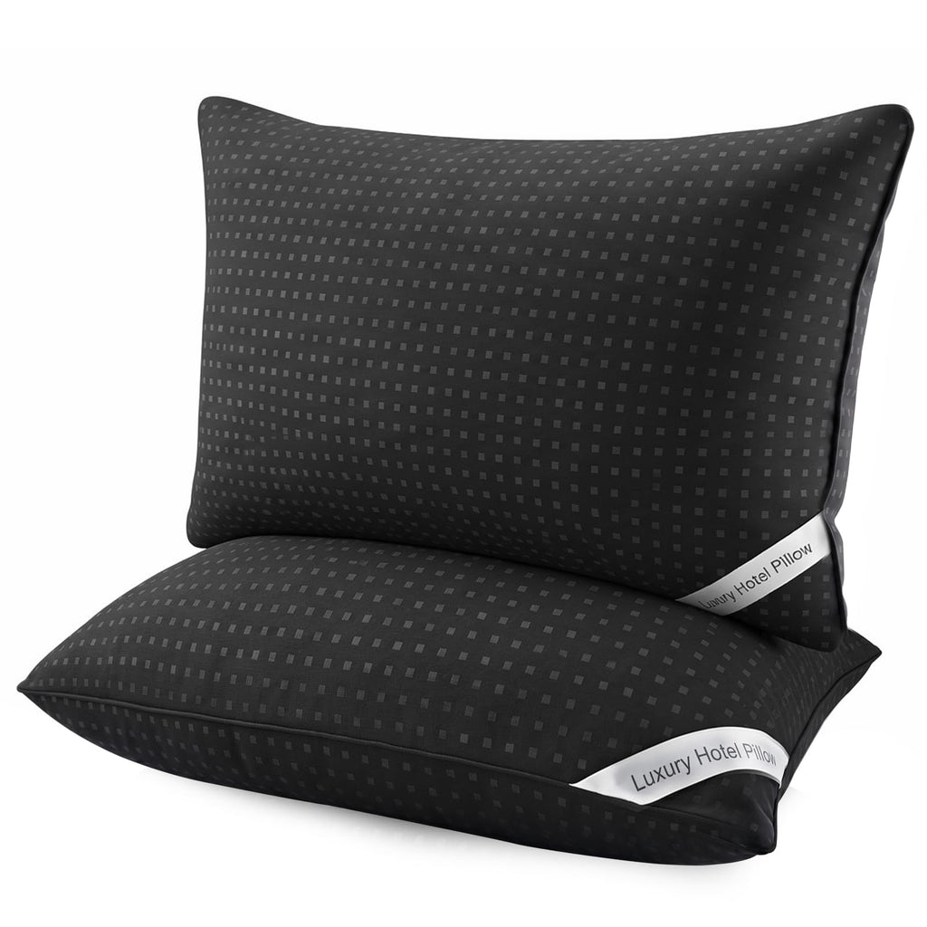 King Size Set of 2 Cooling Down Alternative Bed Pillows V195423