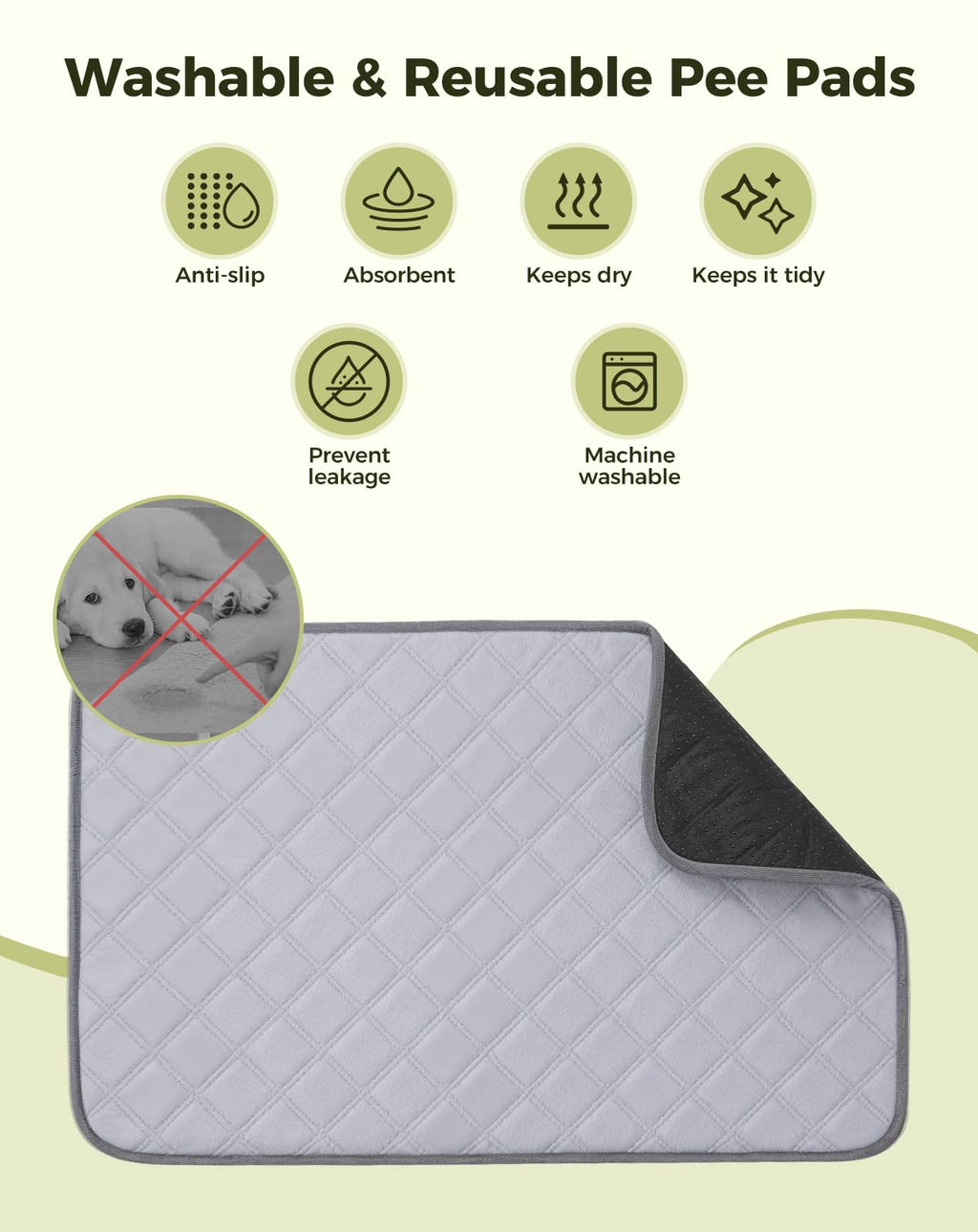 25"x20" Dog Grass Pad with Tray O5037