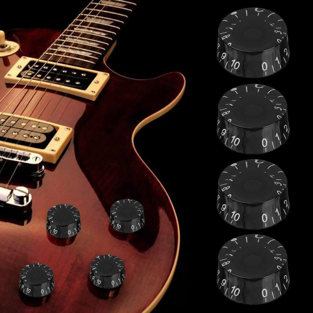 Black Electric Guitar Knobs V1568