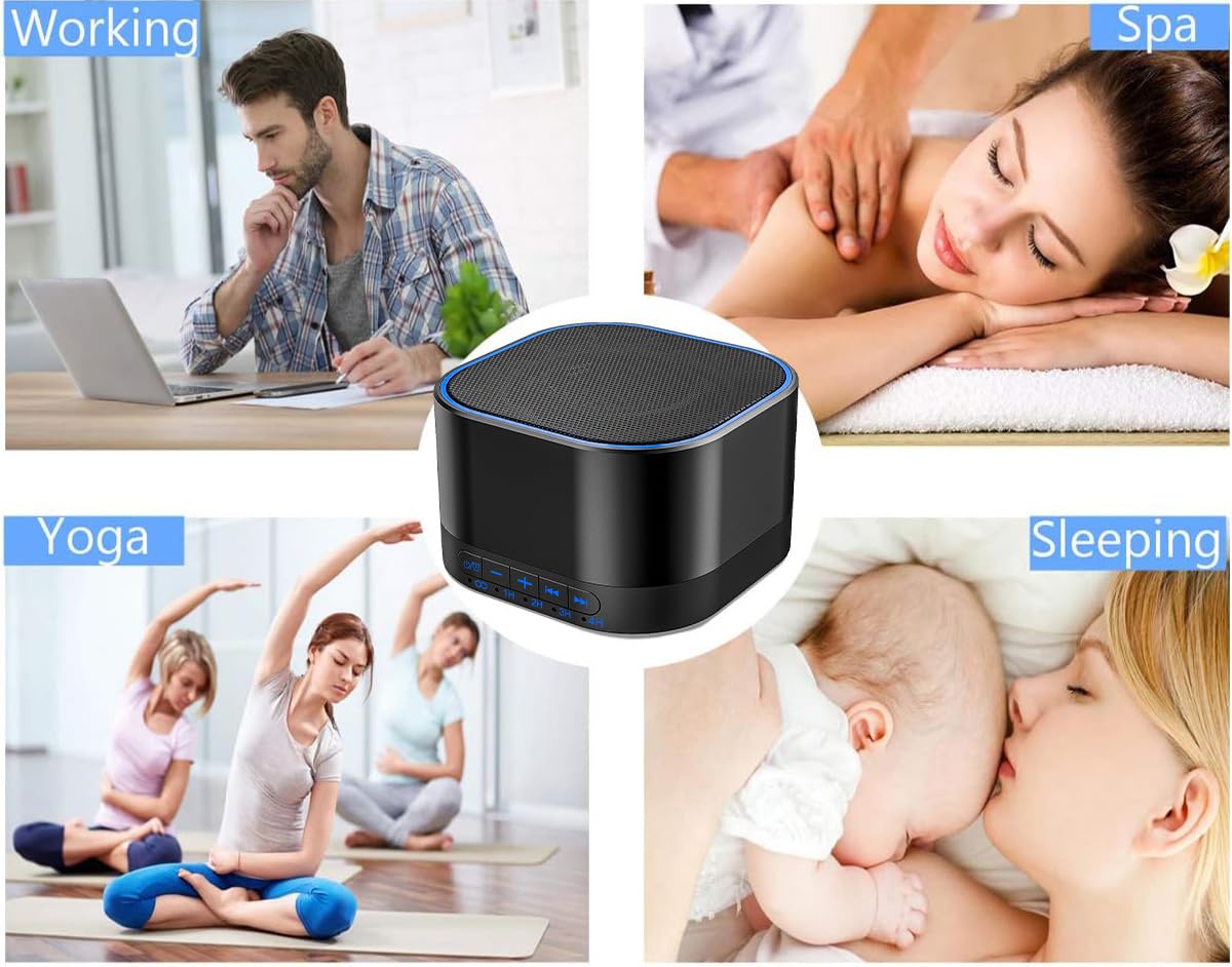White Noise Machine with 20 Non Looping Sounds L296028