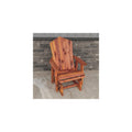 Cedar Fan-Back Outdoor Rocker W920376