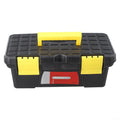 10 Inch Black Plastic Toolbox with Dual Layer Organization P1772