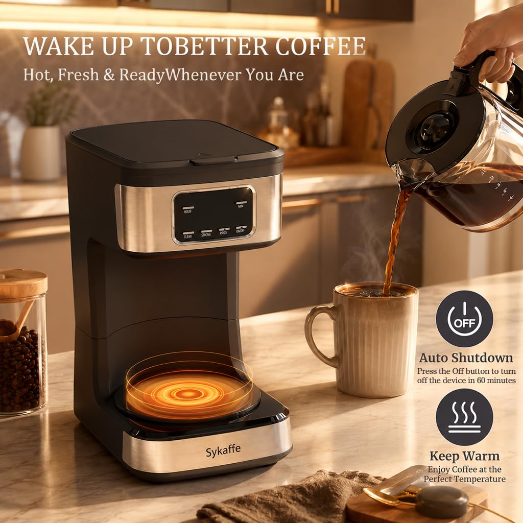 12 Cup Programmable Drip Coffee Maker E9135