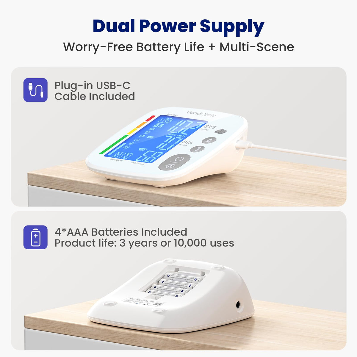 Digital Upper Arm Blood Pressure Monitor J2637