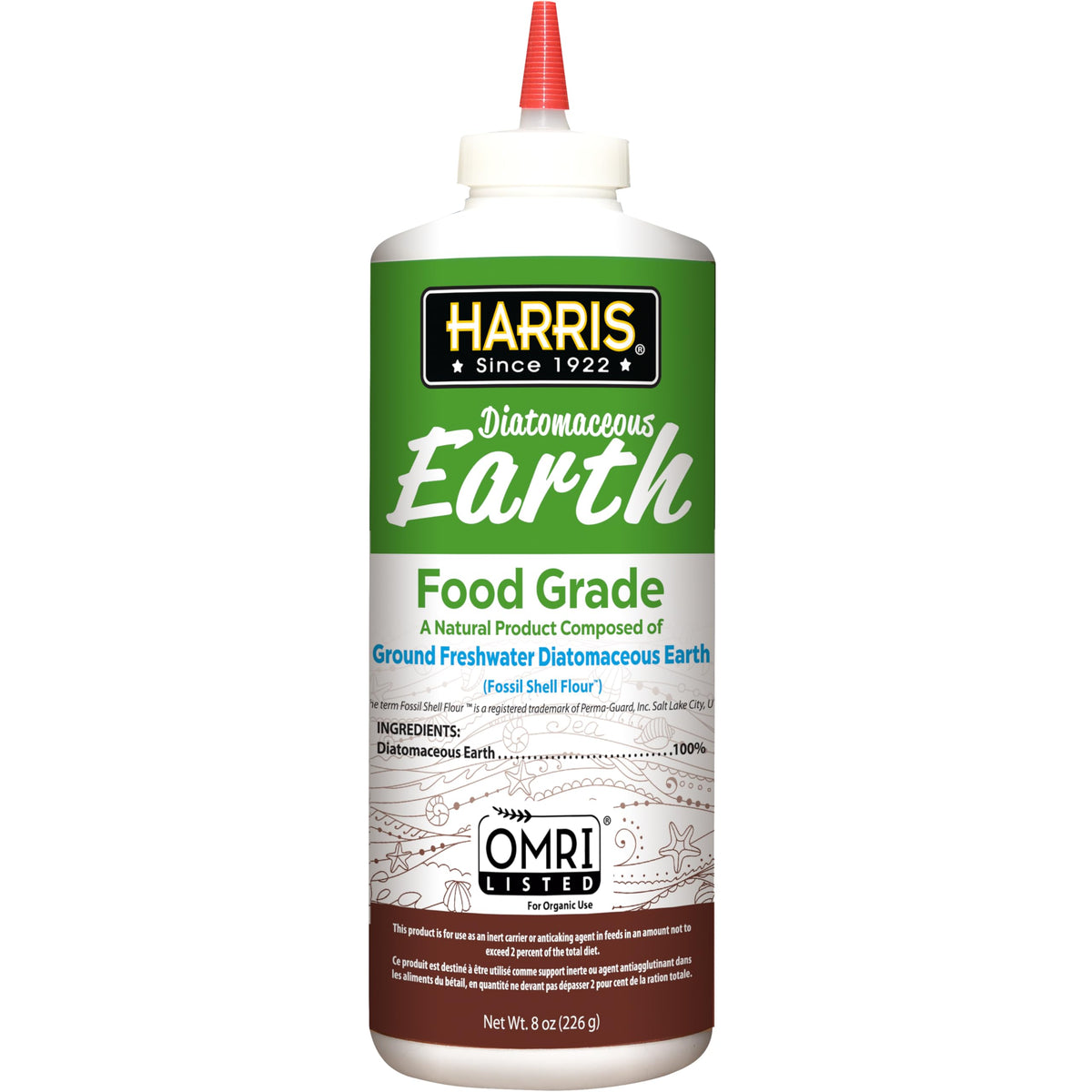 Diatomaceous Earth Food Grade Half Pound B446176