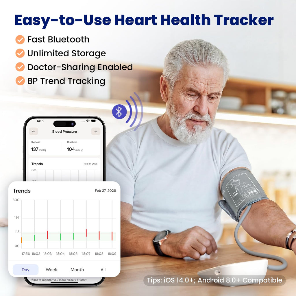 Digital Upper Arm Blood Pressure Monitor J2637