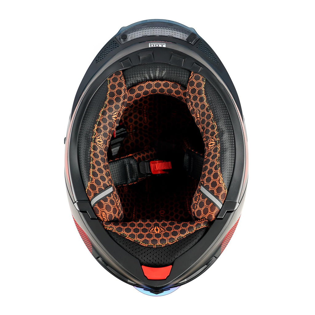 Modular Motorcycle Helmet with LED Lights P2503