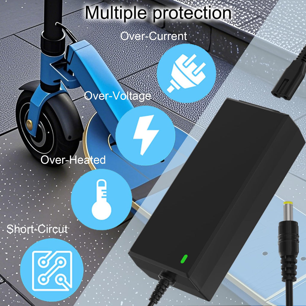 42V 2A Scooter Charger 4 in 1 Removable Connector K473784