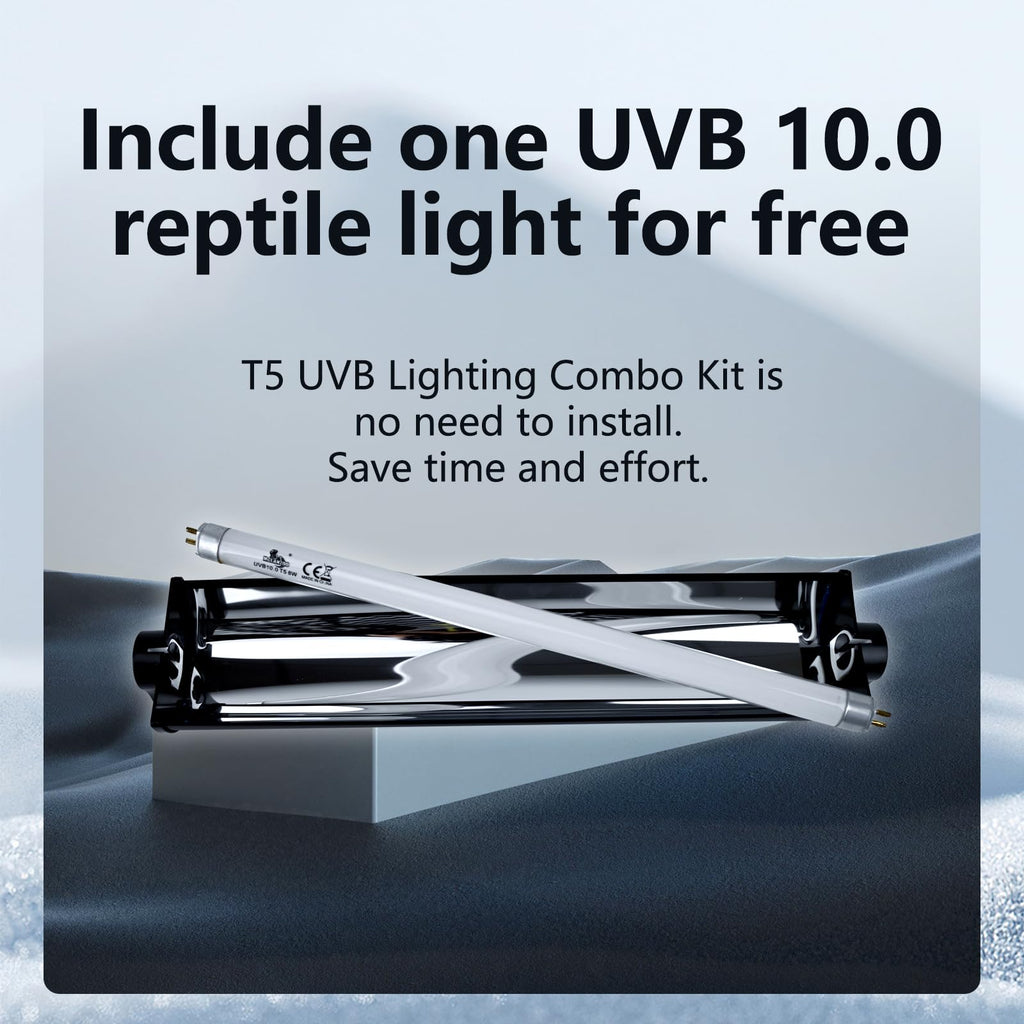 8W T5 UVB Lighting Combo Kit Q197058