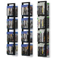 Black 34 Inch Floating Shelves Set of 3 H986