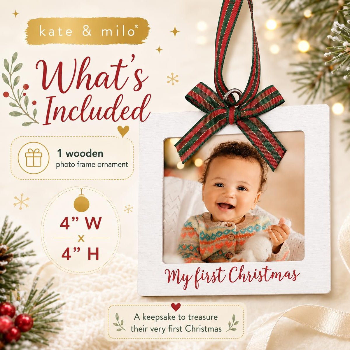 Baby Photo Ornament L401866
