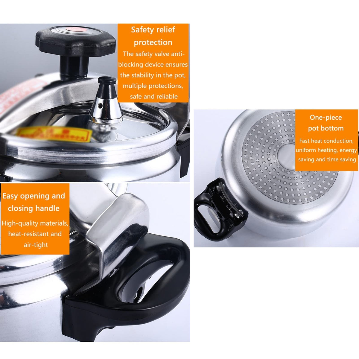 2L Aluminum Pressure Cooker T45646