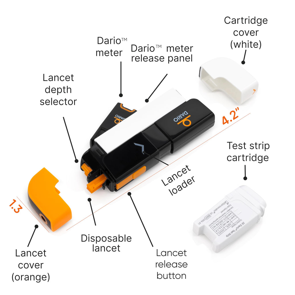 Smart Glucose Monitor Kit with 25 Strips C5154
