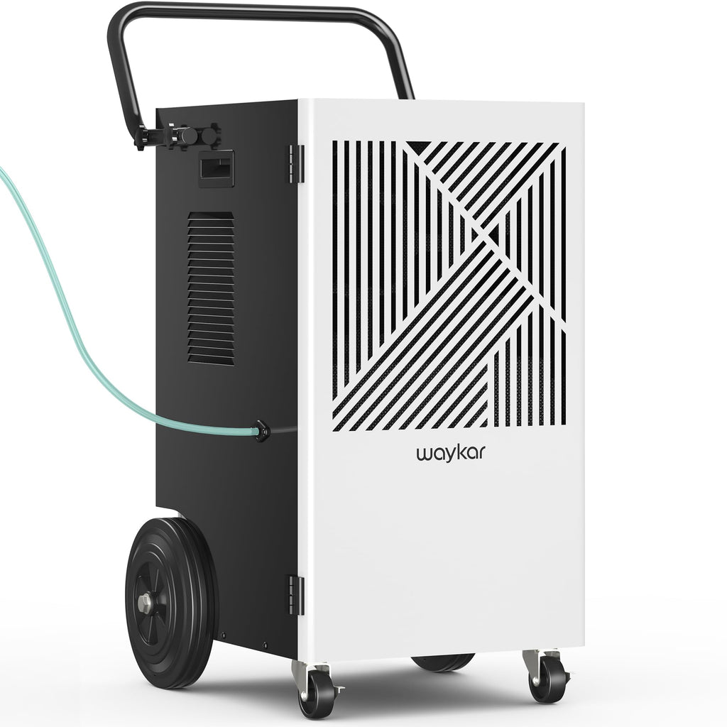 155 Pints Commercial Dehumidifier with Pump, Drain Hose and Washable Filter A120859