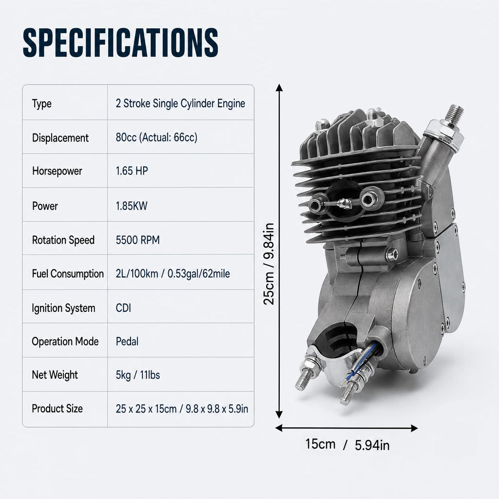 2 Stroke Bicycle Engine Kit B1853