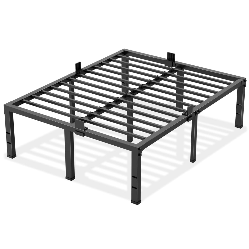 Queen Size 18 inch Heavy Duty Metal Platform Bed Frame R1900