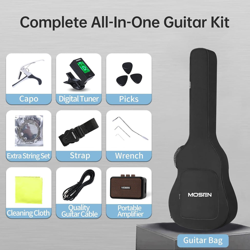 39" Electric Guitar Set with Amp Bag Tuner Y425327