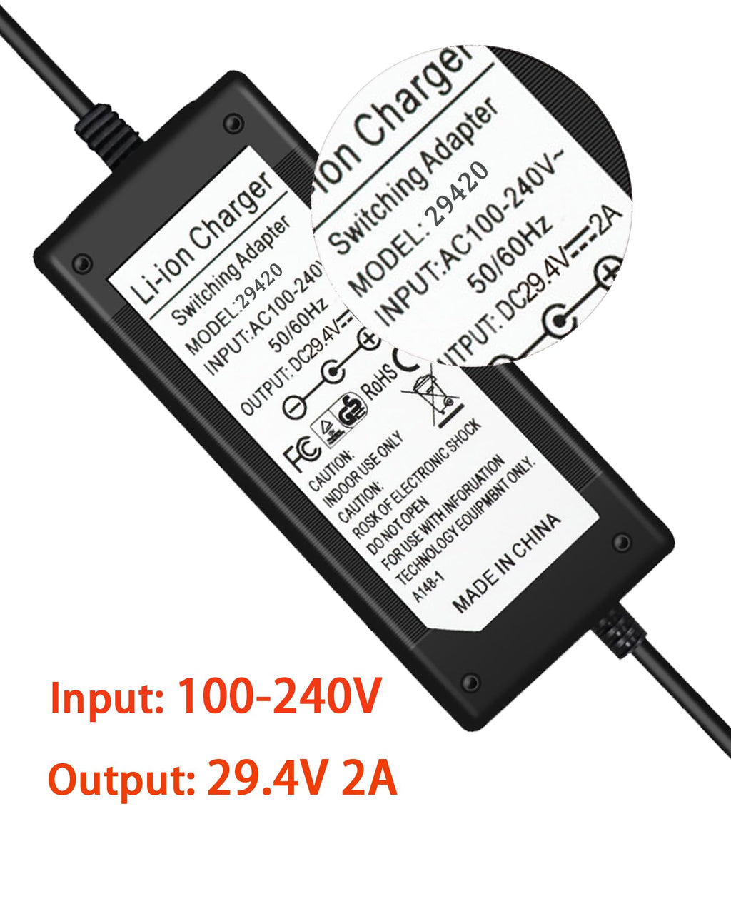 29.4V 2A Battery Charger B499