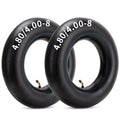 4.80/4.00-8 Replacement Tire Inner Tube with TR87 Angled Valve Pack of 2 U93986