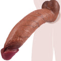 12 Inch Realistic Silicone Dildo D534
