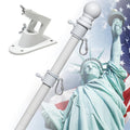 5ft Heavy Duty Stainless Steel Flag Pole Z884
