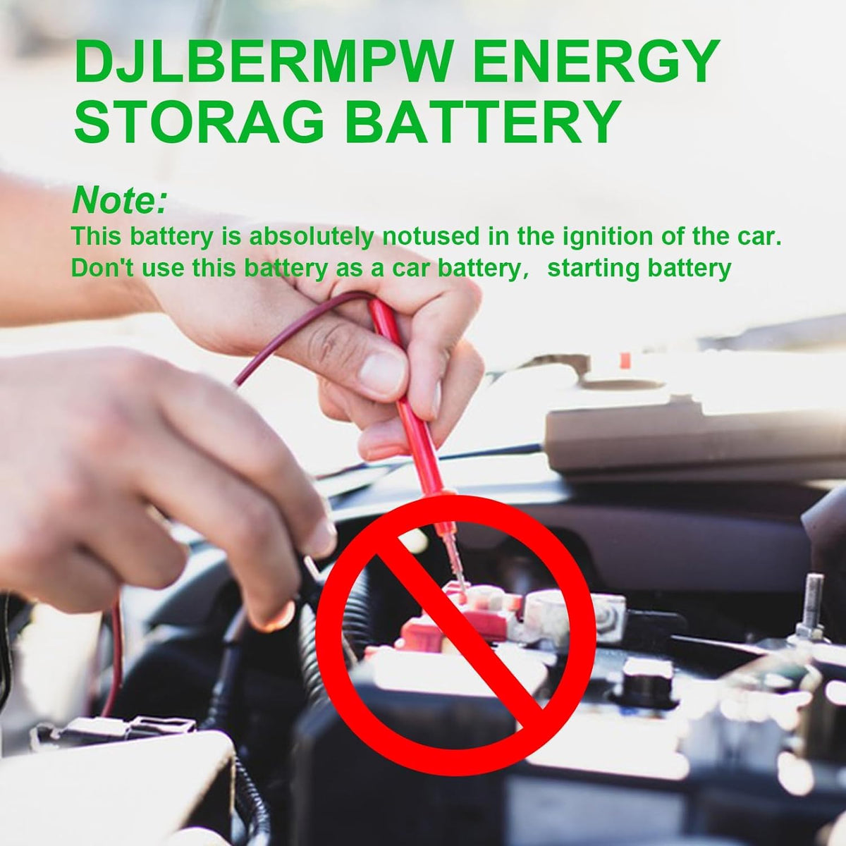 12.8V 100Ah LiFePO4 Lithium Battery W590226