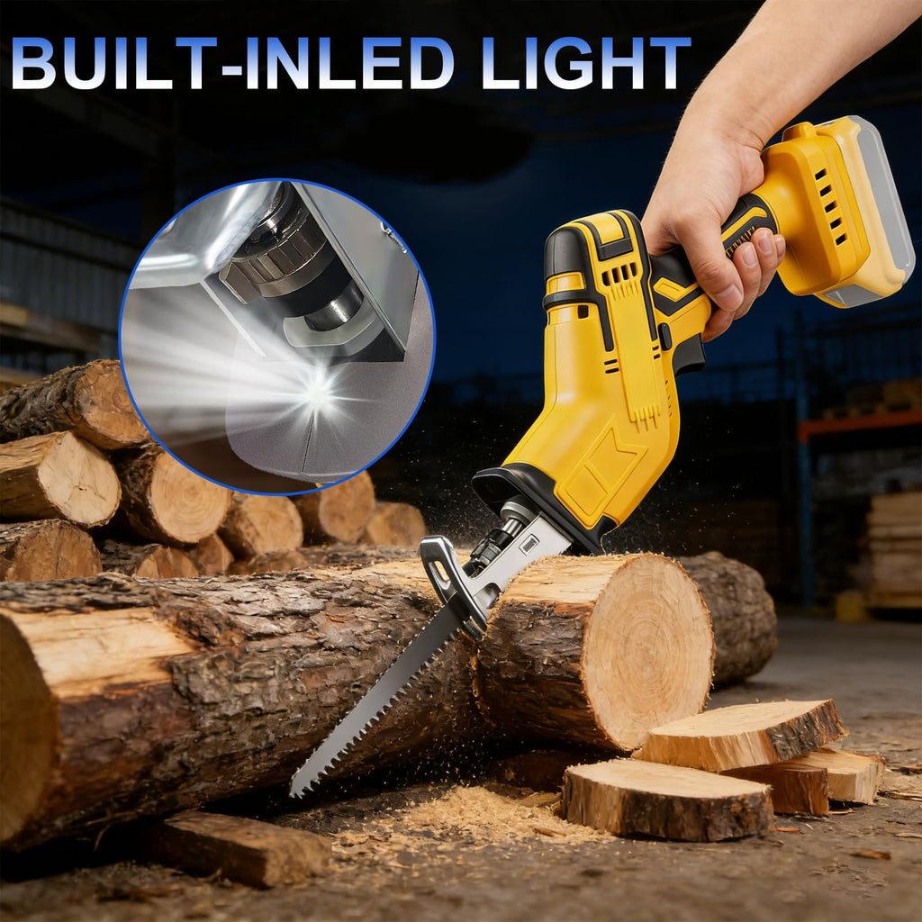Cordless Reciprocating Saw with 4 Blades Kit W841