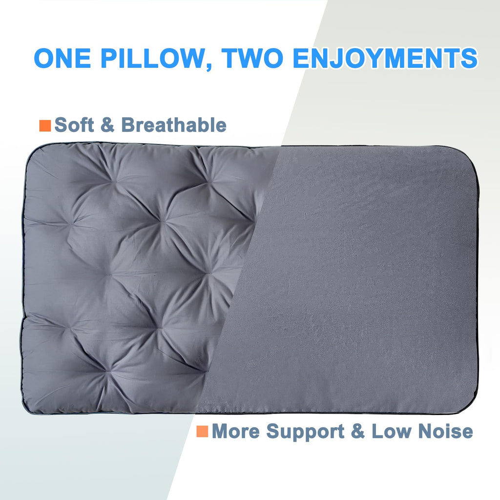 King Size Set of 2 Cotton Bed Pillow I331