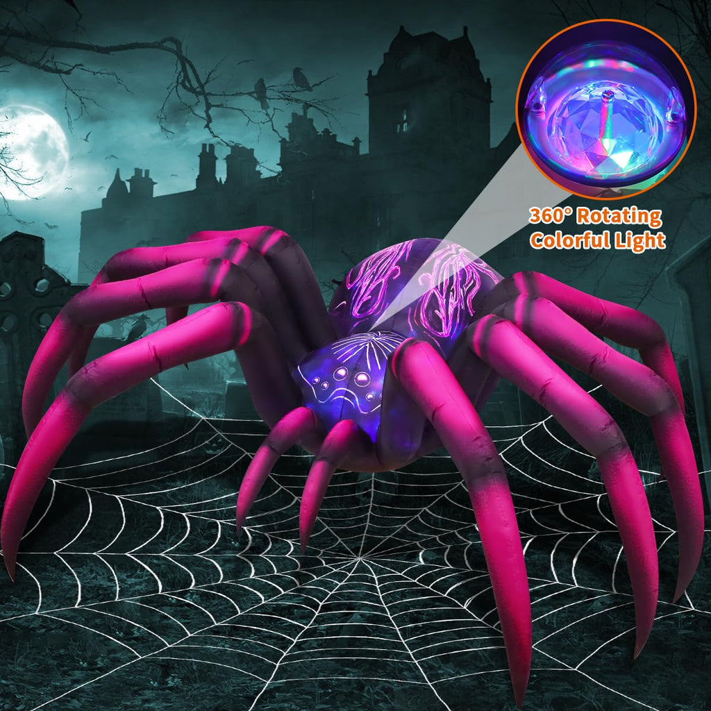 9 FT Halloween Inflatables with Built-in LEDs W79124