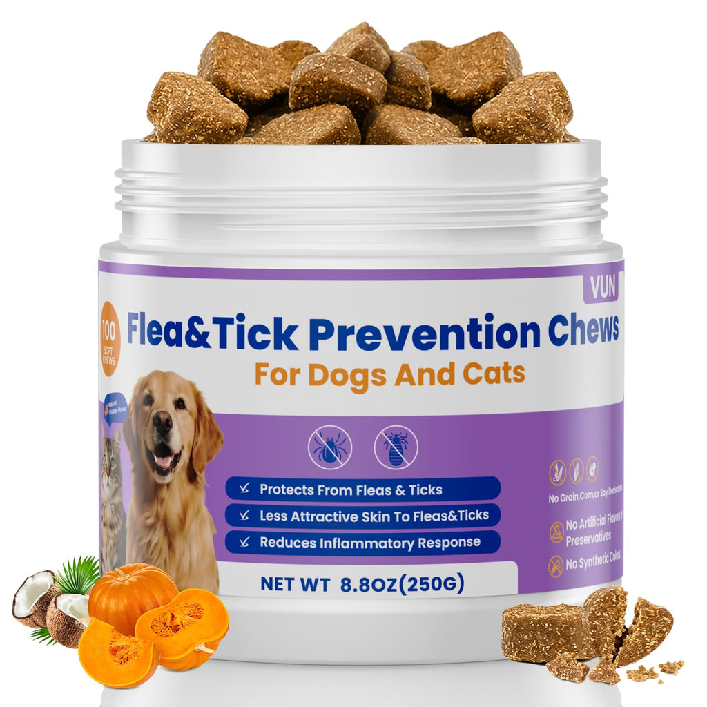 Dog Flea and Tick Treatment Soft Chews D4986